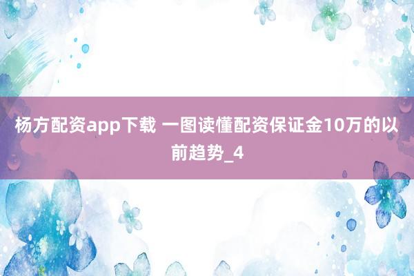 杨方配资app下载 一图读懂配资保证金10万的以前趋势_4